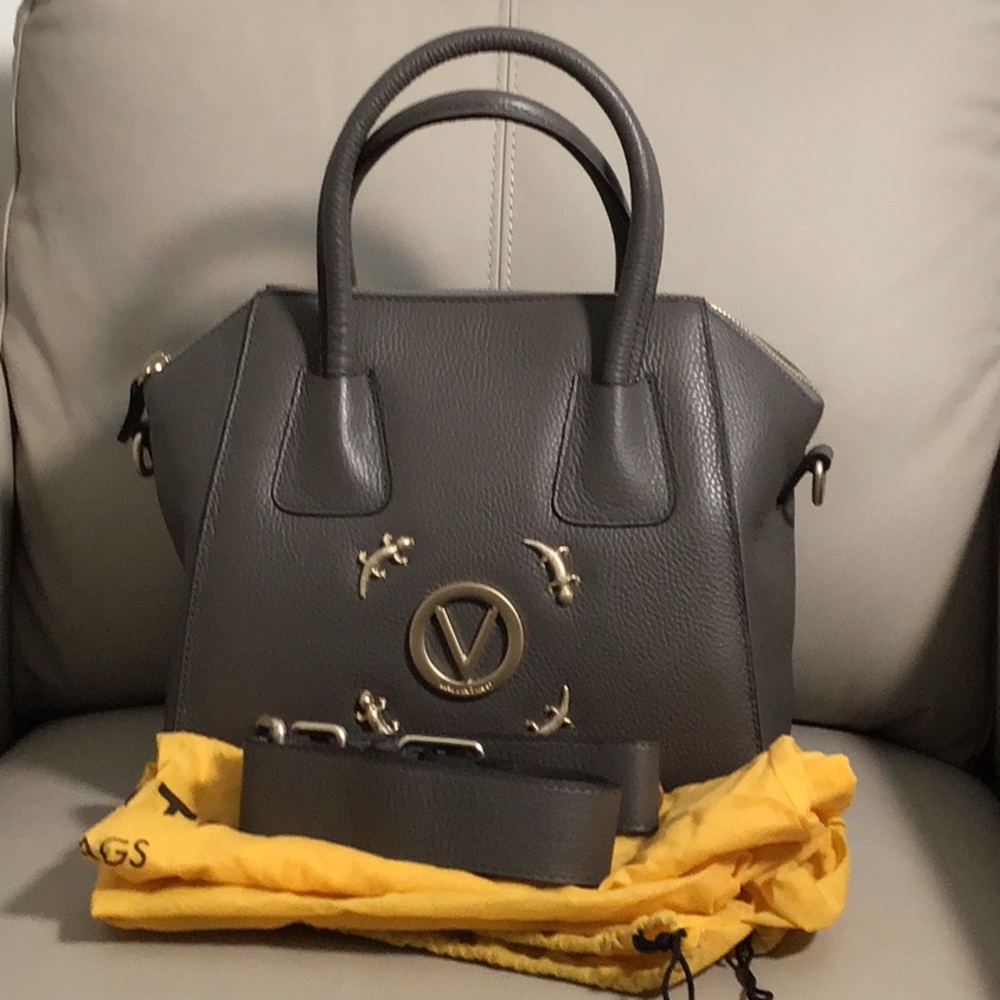 🆕 MARIO VALENTINO Minimi DG Precosia Handbag/Crossbody in Gray